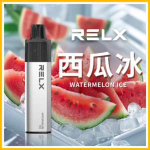 RELX悅刻GA8000口拋棄式一次性電子煙 – 免充電陶瓷霧化芯超順口【西瓜冰】